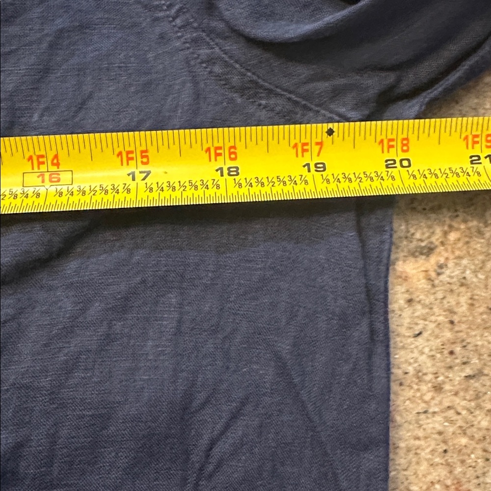 Gap Navy Linen Shirt - Picture 6 of 6